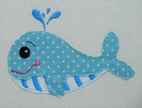 Baby Whale Applique Review for Personalized Gifts