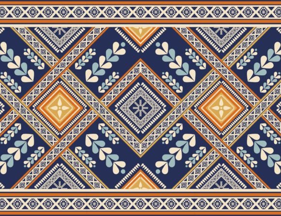 Ethnic Embroidery Border Pattern Review