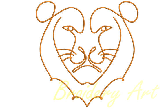Lion Art Line