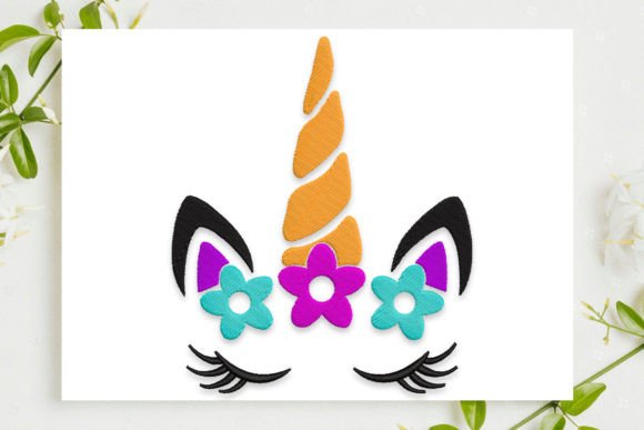 Pretty Eyes Unicorn Head Embroidery Review